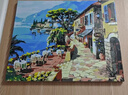 好久不见数字油画diy风景花卉手绘油画填色客厅装饰画儿童手工画挂画 实拍图