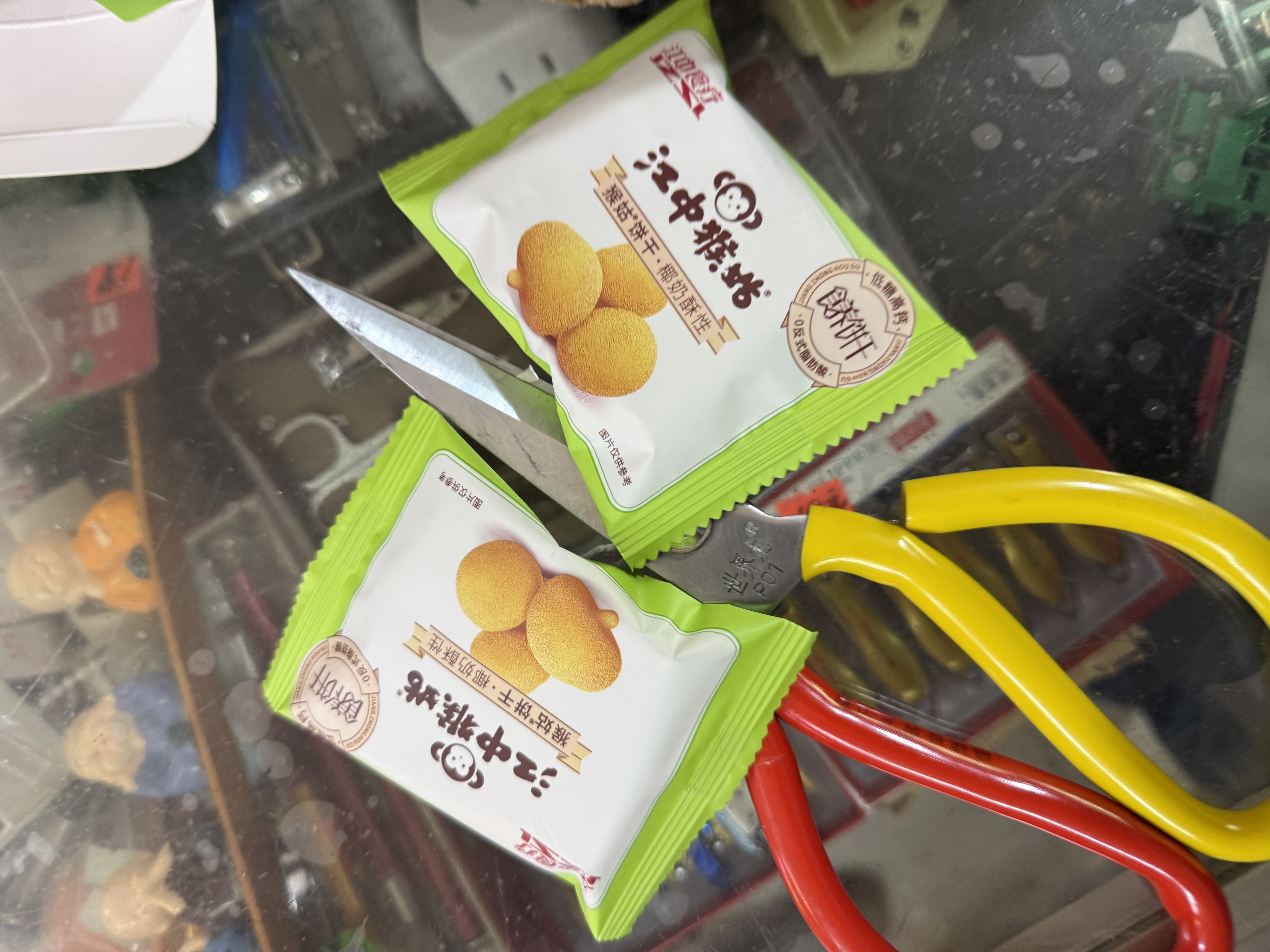 江中猴姑椰奶猴头菇饼干养胃低糖高钙办公室零食小吃营养儿童孕妇48g 实拍图
