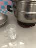 玻璃杯家用耐热茶杯套装喝水杯饮料啤酒杯扎啤杯子泡茶杯加厚带把 加厚玻璃杯茶杯 2只300ml 实拍图