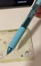 派通（Pentel ）BLN105按动蓝色中性笔高颜值0.5mm签字笔商务学生速干水笔水性笔文具 天蓝杆黑芯3支装 实拍图
