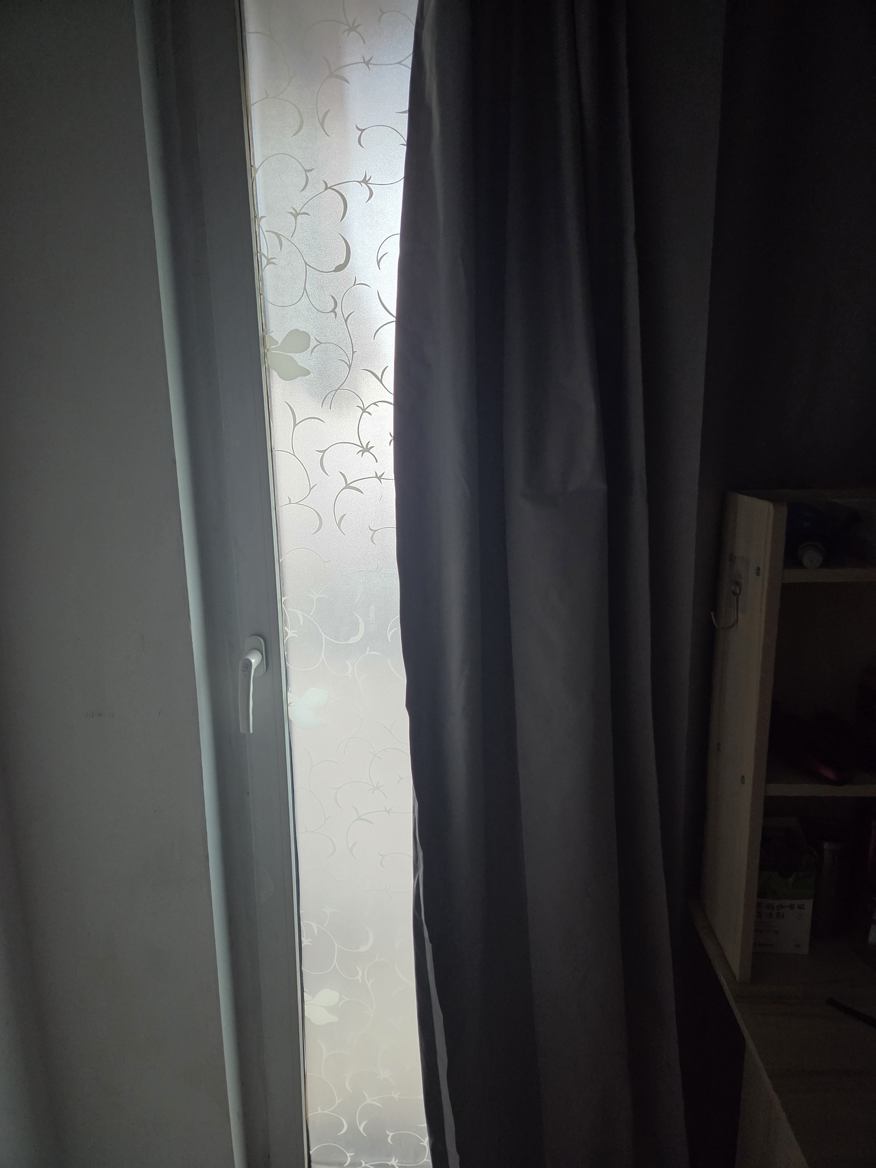阿黎窗帘挂钩式遮光窗帘家用卧室全遮光布免打孔成品高遮阳帘2.0*2.2 实拍图