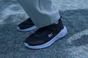 361°儿童运动鞋男女童跑鞋秋冬网面透气魔术贴跑鞋防滑软底跑步鞋 【四季密网】碳黑/洛阳粉色 38 实拍图