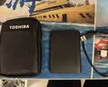 东芝（TOSHIBA）2TB 移动硬盘机械 新小黑A5 USB3.2 Gen 1 2.5英寸 兼容Mac 数据存储 轻薄便携 实拍图