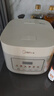 美的（Midea）电饭煲 3L家用电饭锅 316L不锈钢无涂层煮饭锅 2-3人智能预约0涂层煲汤煮粥MB-RE387S 实拍图