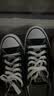 匡威（Converse）All Star夏季经典帆布男女低帮休闲运动鞋黑色101001 101001/黑色 40 实拍图