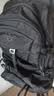 杉木山装户外登山包女龙卷风背包男轻便双肩30L徒步旅行悬浮背负 黑色 实拍图
