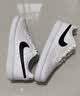 耐克男子透气平底运动鞋板鞋NIKE COURT VISION LOW DH2987 101白色/黑/白色 41 实拍图