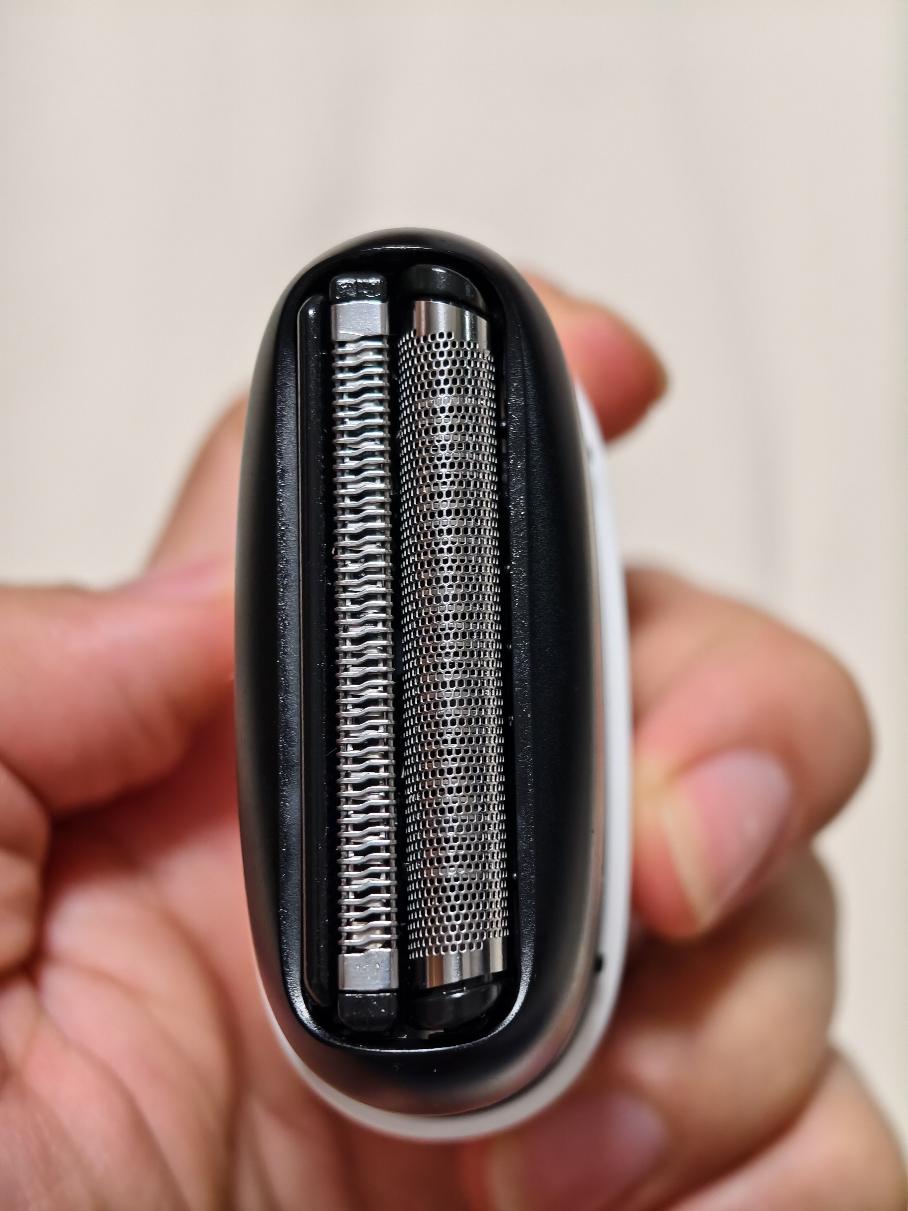 松下（Panasonic）剃须刀电动刮胡刀小方盒mini2.0男士便携款往复式进口刀头男生生日礼物礼盒送男朋友父亲cm21白 实拍图