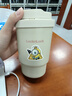 乐扣乐扣（LOCK&LOCK）陶瓷覆层保温保冷咖啡杯男女学生高颜值随行便携水杯子400ML米色 实拍图
