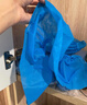 庭好一次性脚套脚膜套塑料护理足疗袋泡脚试鞋长筒足套200只带固定贴 实拍图