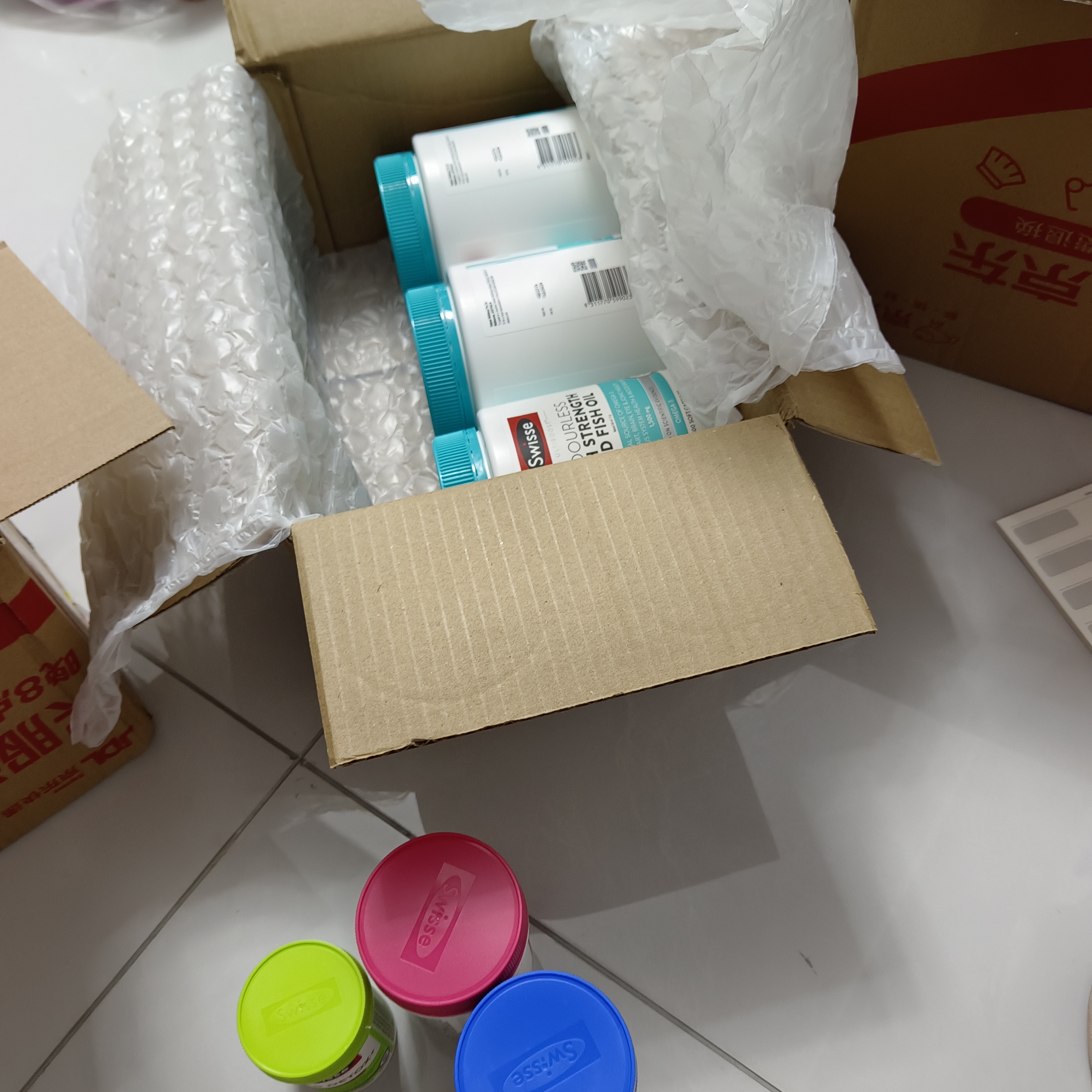 Swisse斯维诗 男士复合维生素b族 维D维C维E钙铁锌镁硒 营养包 120片/瓶 实拍图