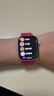 Apple/苹果 Watch S11 智能手表GPS款42毫米银色铝金属表壳雾紫色运动型表带S/M MEUT4CH/B 实拍图