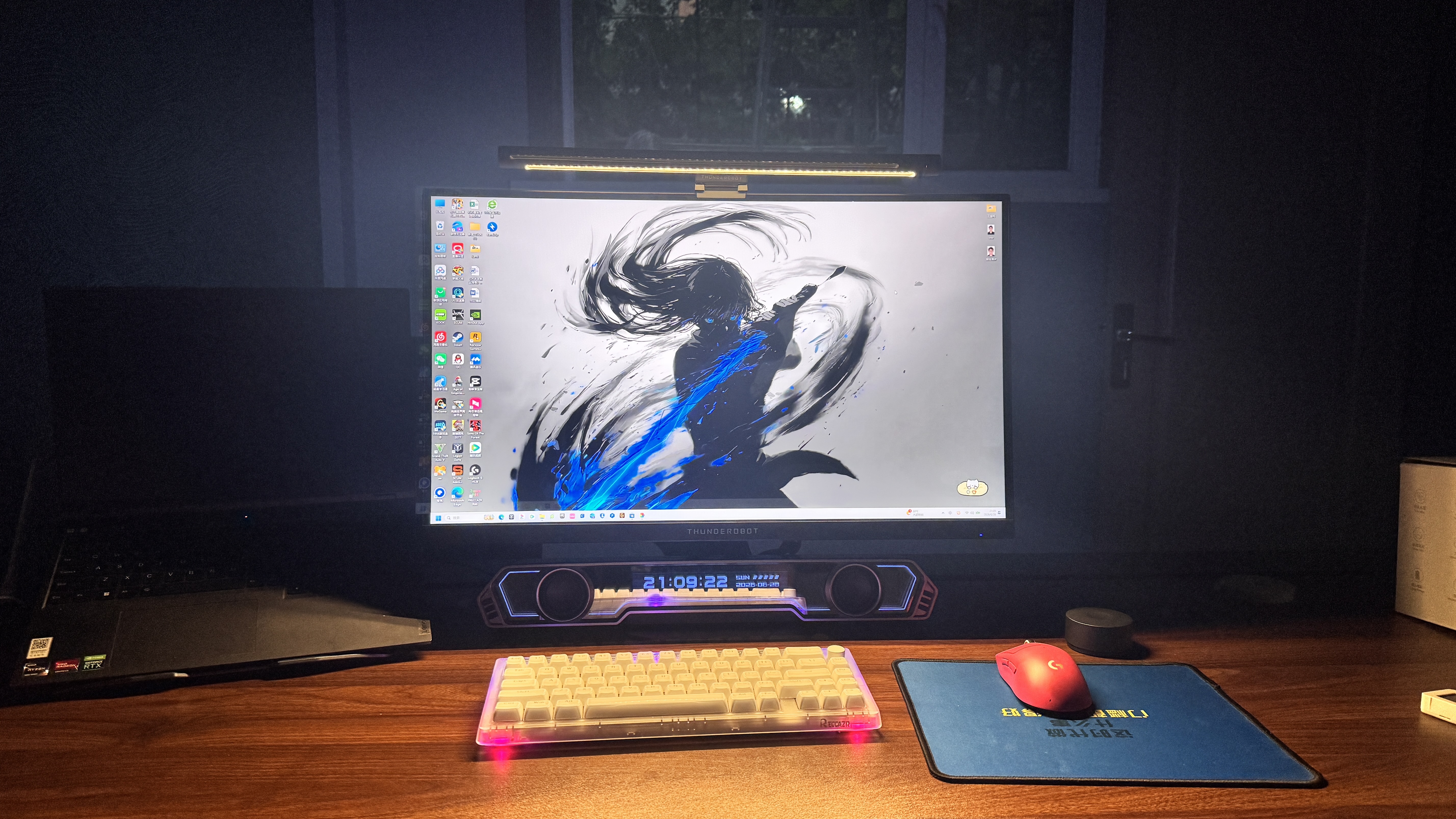 雷神27英寸2K 425Hz原生400 Fast IPS硬件低蓝光HDR450nit三角洲游戏电竞升降旋转电脑显示器ZQ27F400L 实拍图