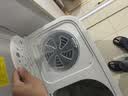 美的（Midea）半自动双桶洗衣机8公斤洗5.5kg脱水双缸波轮老人简易操作品质电机小巧不占地租房宿舍必备以旧换新 半自动 双缸 8kg 实拍图