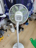 美的（Midea）【幸运草安睡1S】一级能效直流变频声控电风扇家用遥控卧室静音落地扇台式桌面抗菌大风力转页扇 实拍图