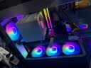 酷冷至尊（CoolerMaster）Hyper 612 白色 CPU风冷散热器 超导6热管/单塔/双莫比乌斯风扇 多平台 支持LGA1700 实拍图