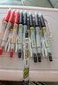 斑马牌（ZEBRA）学霸系列中性笔 0.5mm子弹头按动高颜值签字笔 学生刷题笔记标注笔 蓝笔 JJ77 蓝色 3支装 实拍图