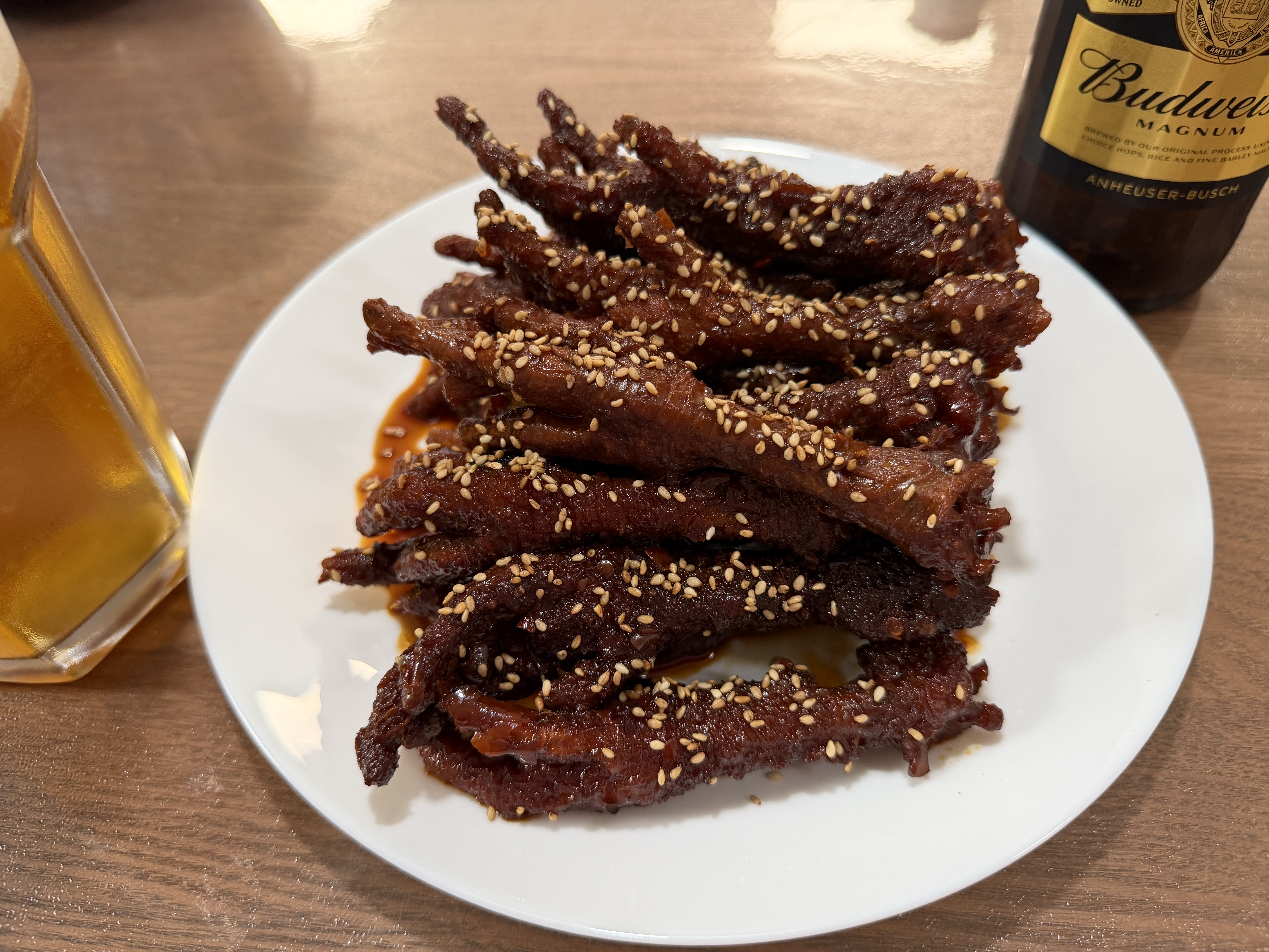 正大鸡爪净重4斤 （单个鸡爪约40-50g） 柠檬烧烤鸡爪生鲜 纯原料 实拍图