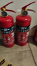 洪湖 26年干粉灭火器3公斤家用灭火器3KG车载灭器私家车用 MF/ABCE3 实拍图