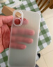 第一卫DIVI【中国ROHS安全检测】适用苹果16手机壳iPhone16保护套全包超薄磨砂半透明防摔硬壳男女款透白 实拍图