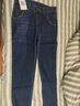 真维斯（Jeanswest）牛仔裤男2026春夏潮流简约直筒裤男休闲牛仔男士长裤蓝色常规33 实拍图