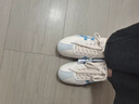 Onitsuka Tiger鬼塚虎男女款中性鞋子复古舒适运动休闲鞋男RUNSPARK 米色/蓝色-250 38 实拍图