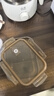 希乐扣Cilock玻璃饭盒上班族带饭 微波炉可加热餐盒便当盒大容量保鲜盒 带餐包 实拍图