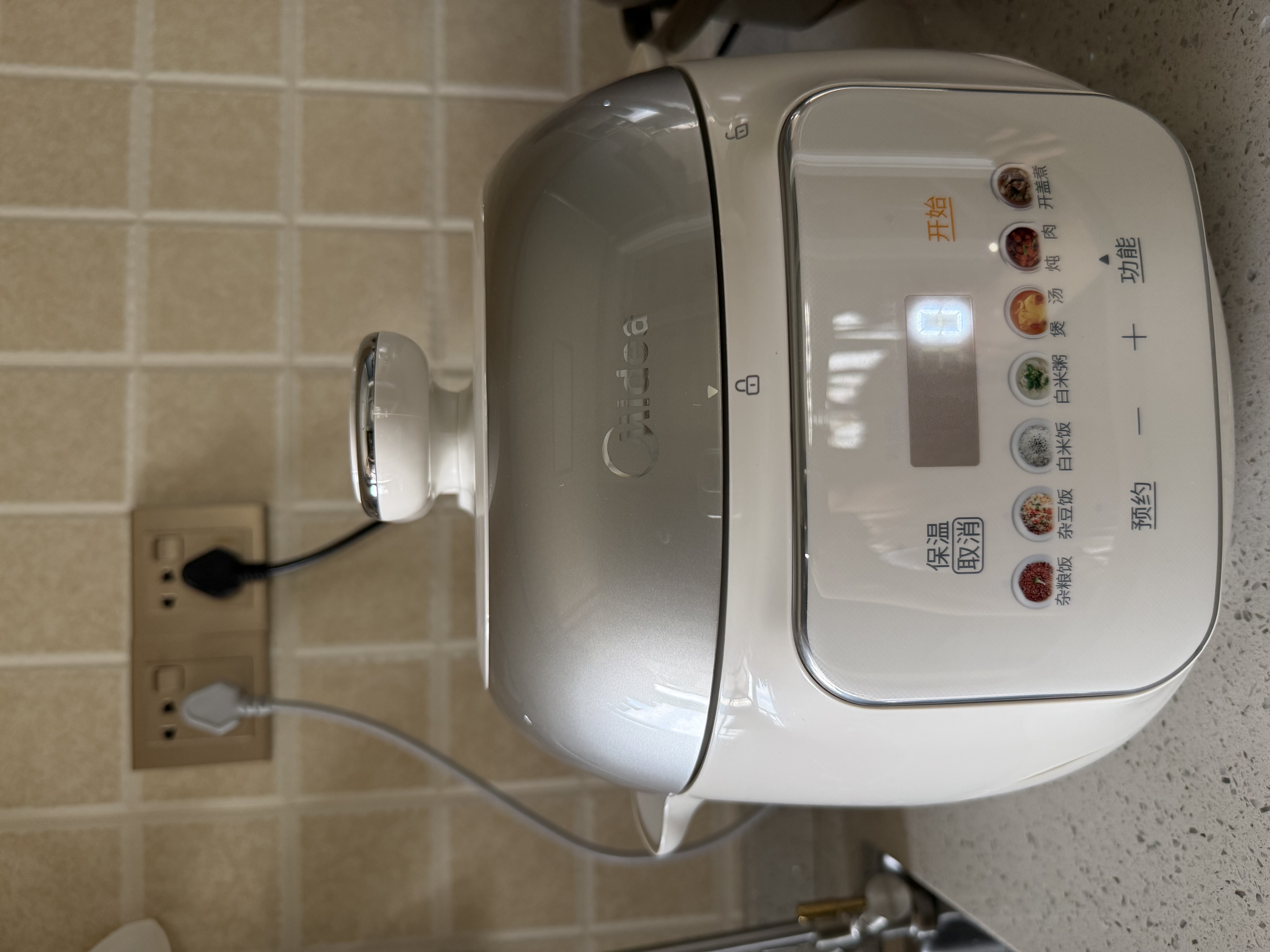 美的（Midea）租房神器有钛0氟电压力锅3L 高压电饭煲小型家用3-4人电饭锅多功能一体2026新款开盖火锅MY-C3940 实拍图