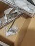 圣亿展卧室门锁木门锁通用房门锁室内门锁门把手换锁老式门锁家用铁门锁 单独门把手一对【不含锁芯锁体】 实拍图