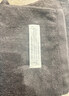洁丽雅（Grace）新疆长绒棉A类毛巾2条装 纯棉加厚柔软面巾吸水洗脸巾 灰+棕运动 实拍图