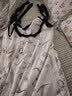 浪莎【100%棉】女士睡衣女睡裙带胸垫荷叶边领睡裙家居服可外穿2026 实拍图