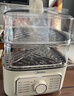 美的（Midea）电蒸锅电煮锅电火锅多功能锅家用电炒锅蒸蛋器蒸包子锅电热锅10.8升三层大容量多用途锅ZGE2323Z02 实拍图