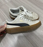 彪马（PUMA）官方女子经典复古胶底厚底增高休闲板鞋松糕鞋PLATFORM 373037 白-黑色-树胶色-07 36 实拍图