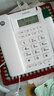 摩托罗拉（Motorola） CT210C有绳板机 免电池 桌墙两用 简约时尚 固话家用办公商务电话机座机 CT210白色 实拍图