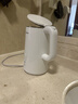 美的（Midea） 电热水壶 热水壶家用大容量不锈钢烧水壶双层防烫电水壶开水壶恒温保温泡奶多段控温恒温保温一体 1.5L 【304不锈钢】-店铺热卖 实拍图