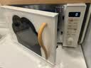 美的（Midea）小滋味微烤炸一体机萌宠猫爪不锈钢内胆23L家用大容量一级能效平板式热风空气炸2026新款F23G5 实拍图