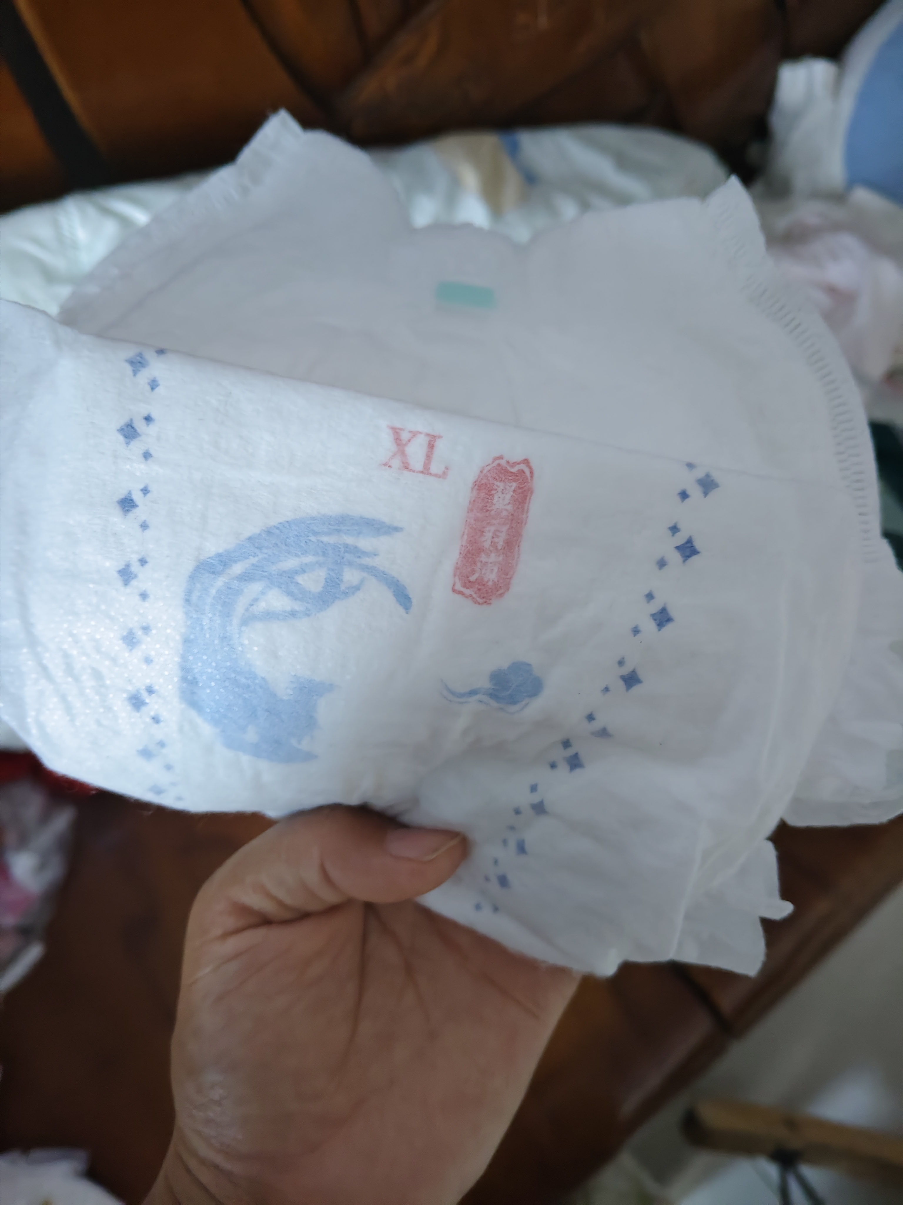 酷安奇 COOANGE【未检出甲酰胺】华夏颂拉拉裤XL码52片丝蛋白精华医护级尿不湿 实拍图