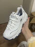 斯凯奇（Skechers）小白熊女鞋夏季厚底百搭老爹鞋熊猫鞋休闲运动鞋 实拍图