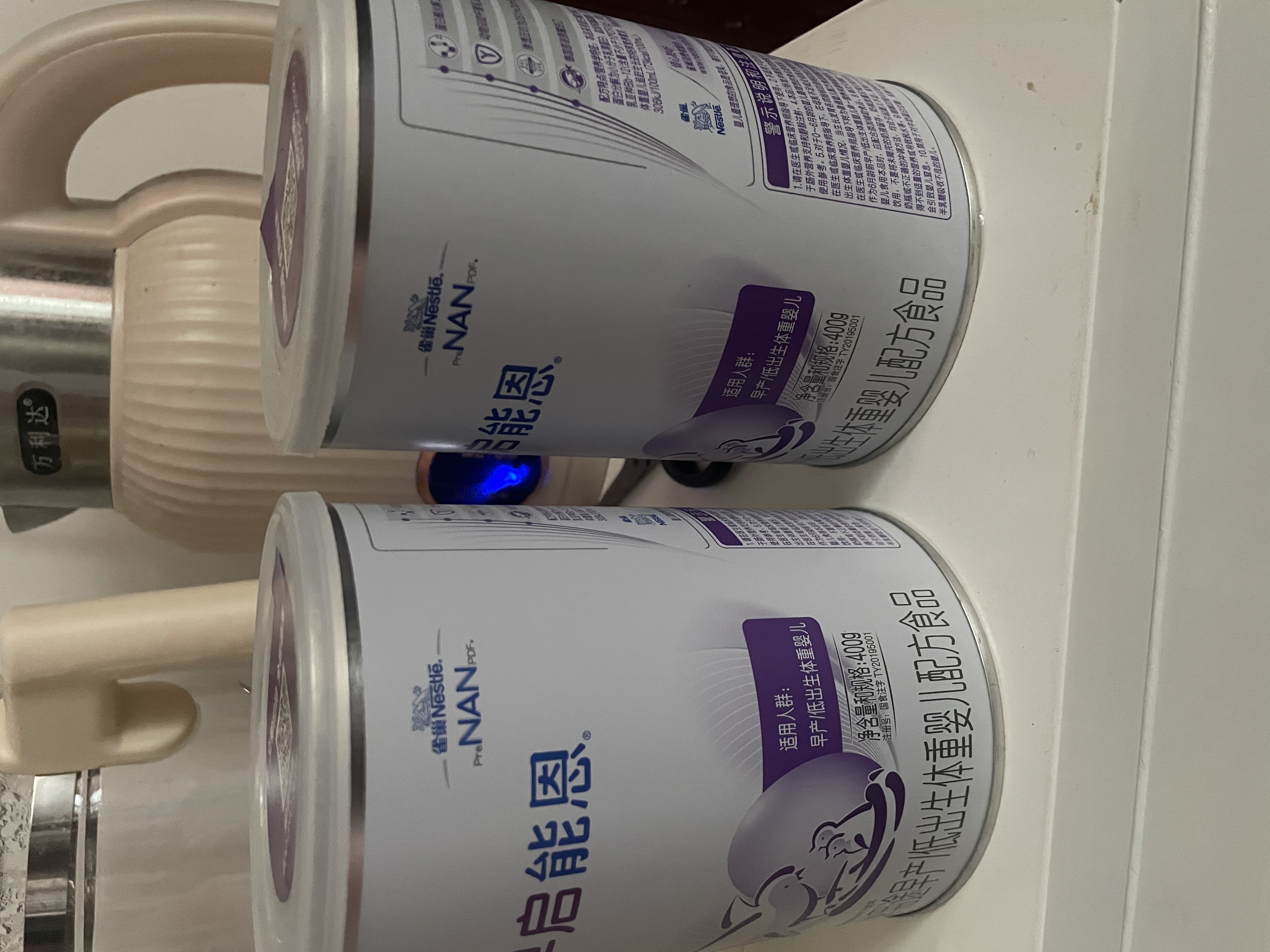 雀巢（Nestle）早启能恩 特殊医学用途早产/低出生体重婴儿配方食品 400g*1罐 实拍图