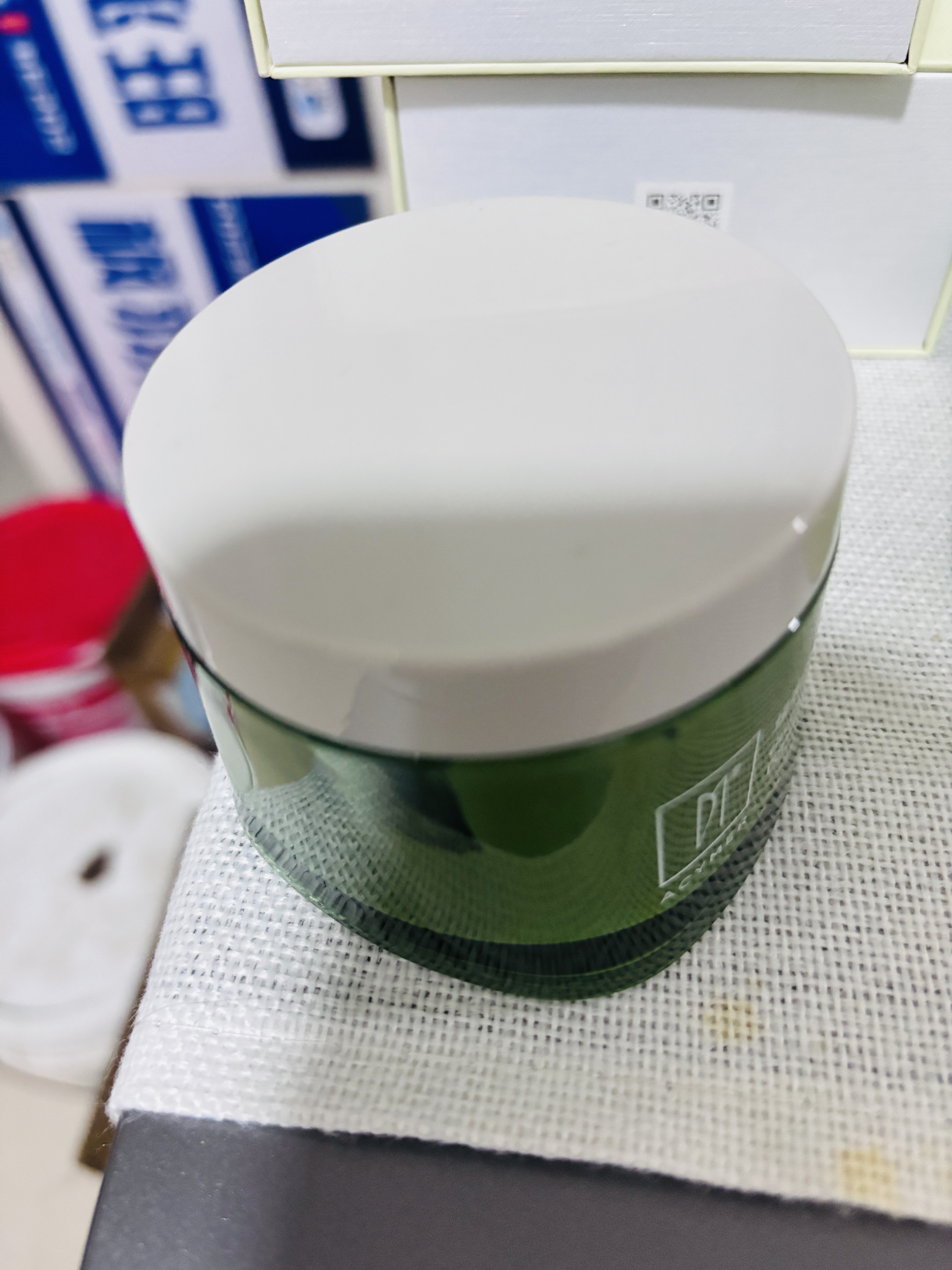 妍诗美（acymer）BC35绿茶清肌净润泥膜涂抹面膜面部清洁细补水保湿伊的家 120g 实拍图