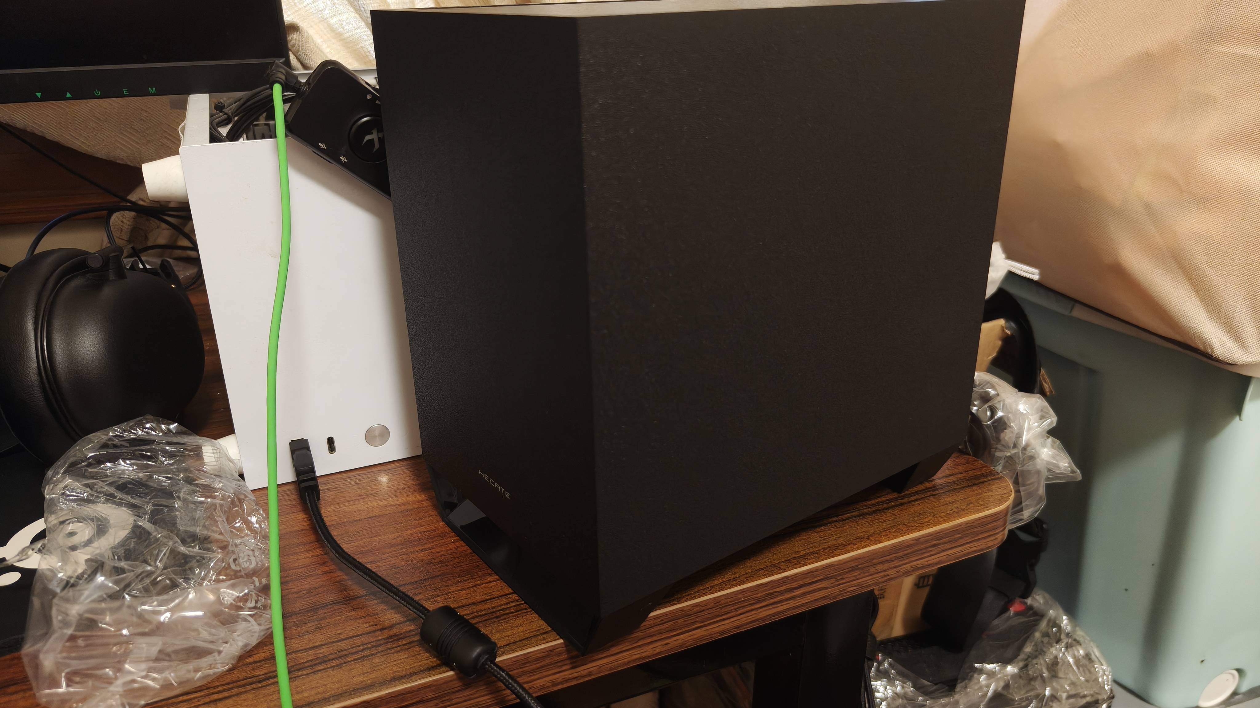 漫步者（EDIFIER）HECATE G1500MAX电脑音箱2.1游戏电竞音响低音炮高音质有线蓝牙5.3双模家用桌面台式机高保真音响 黑色【2.1声道】强劲低音炮 实拍图