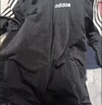 adidas休闲舒适三条纹立领夹克外套男装秋季阿迪达斯官方轻运动 黑色/白（推荐选大一码）   S 实拍图