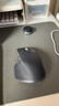 罗技（Logitech）大师系列 MX Master 3S 菁英版 无线蓝牙鼠标  办公静音鼠标 人体工学 石墨黑 无线接收器需另购买 实拍图