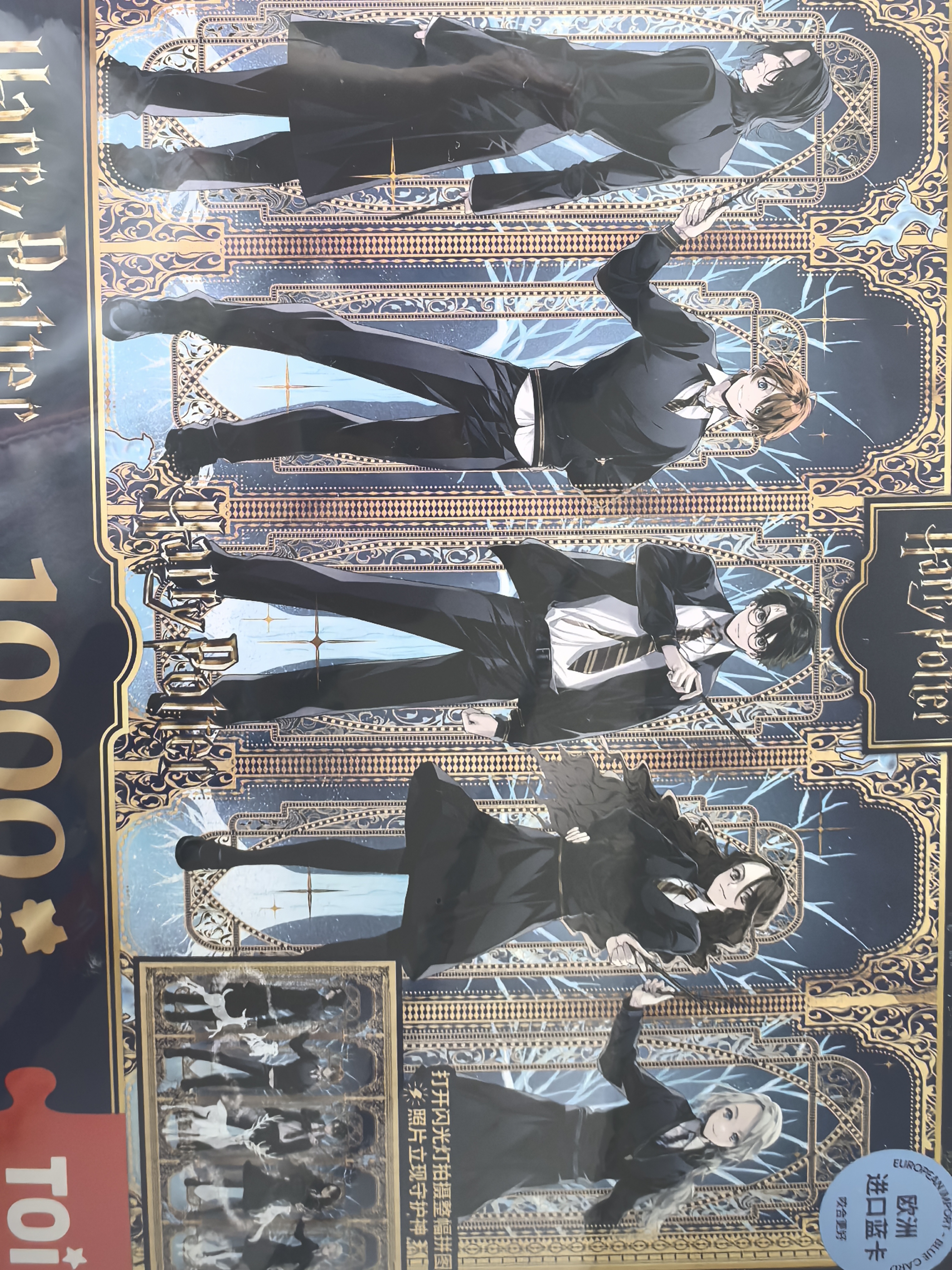 TOI图益潮玩拼图哈利波特1000片成人减压解闷玩具生日礼物呼神护卫 实拍图