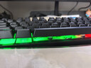 银雕(YINDIAO) K500键盘彩包升级版 机械手感 游戏背光电竞办公 USB外接键盘 全尺寸 黑色混光有线键盘 实拍图