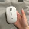 罗技（Logitech）M240 无线鼠标 蓝牙鼠标 办公鼠标 简约便携 白色 实拍图