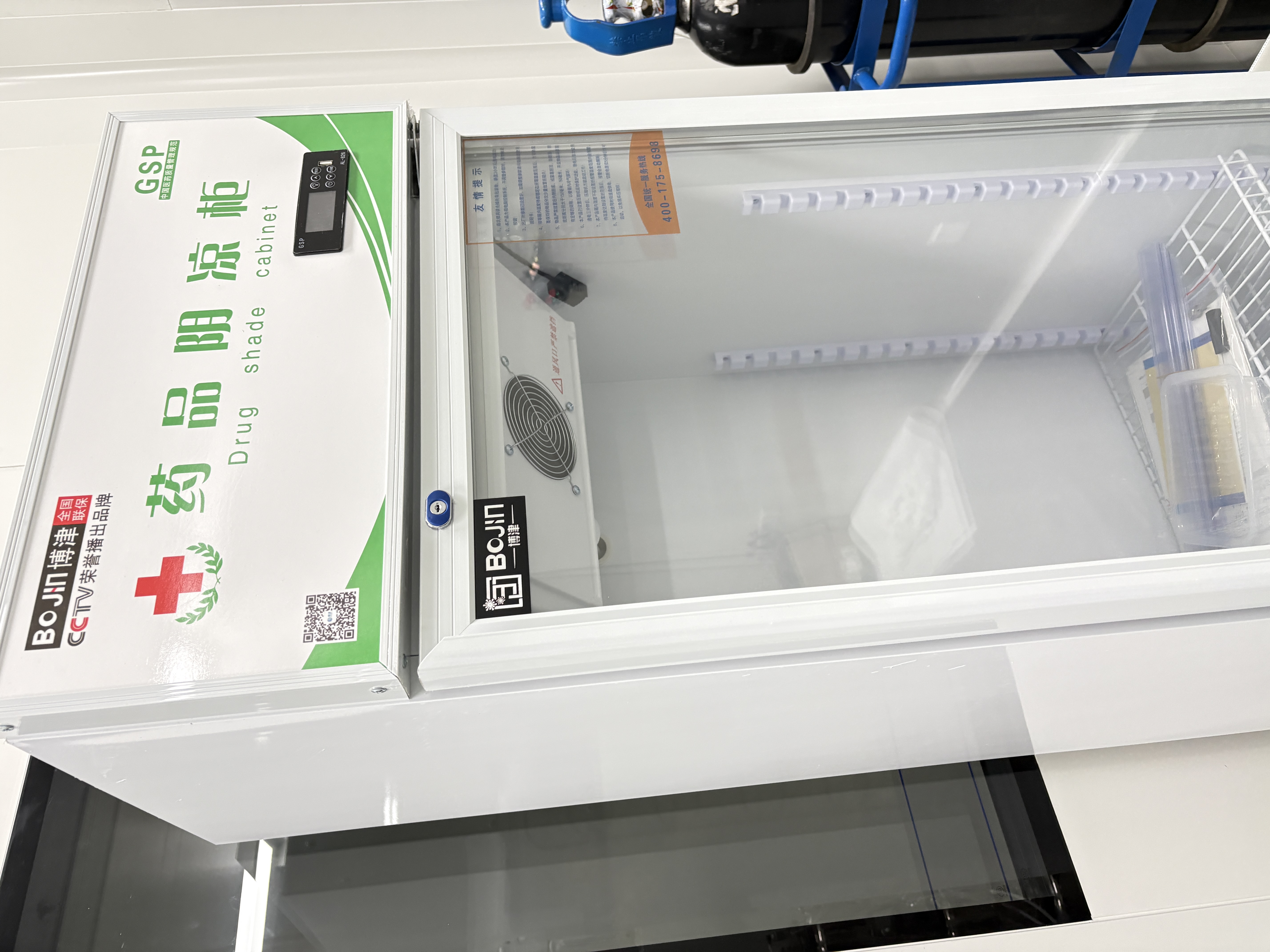 博津 药品阴凉柜冷藏柜医用冰箱药店展示柜立式冰箱医院诊所GSP认证药品柜 380L【一级能效】 阴凉/冷藏双模式 实拍图
