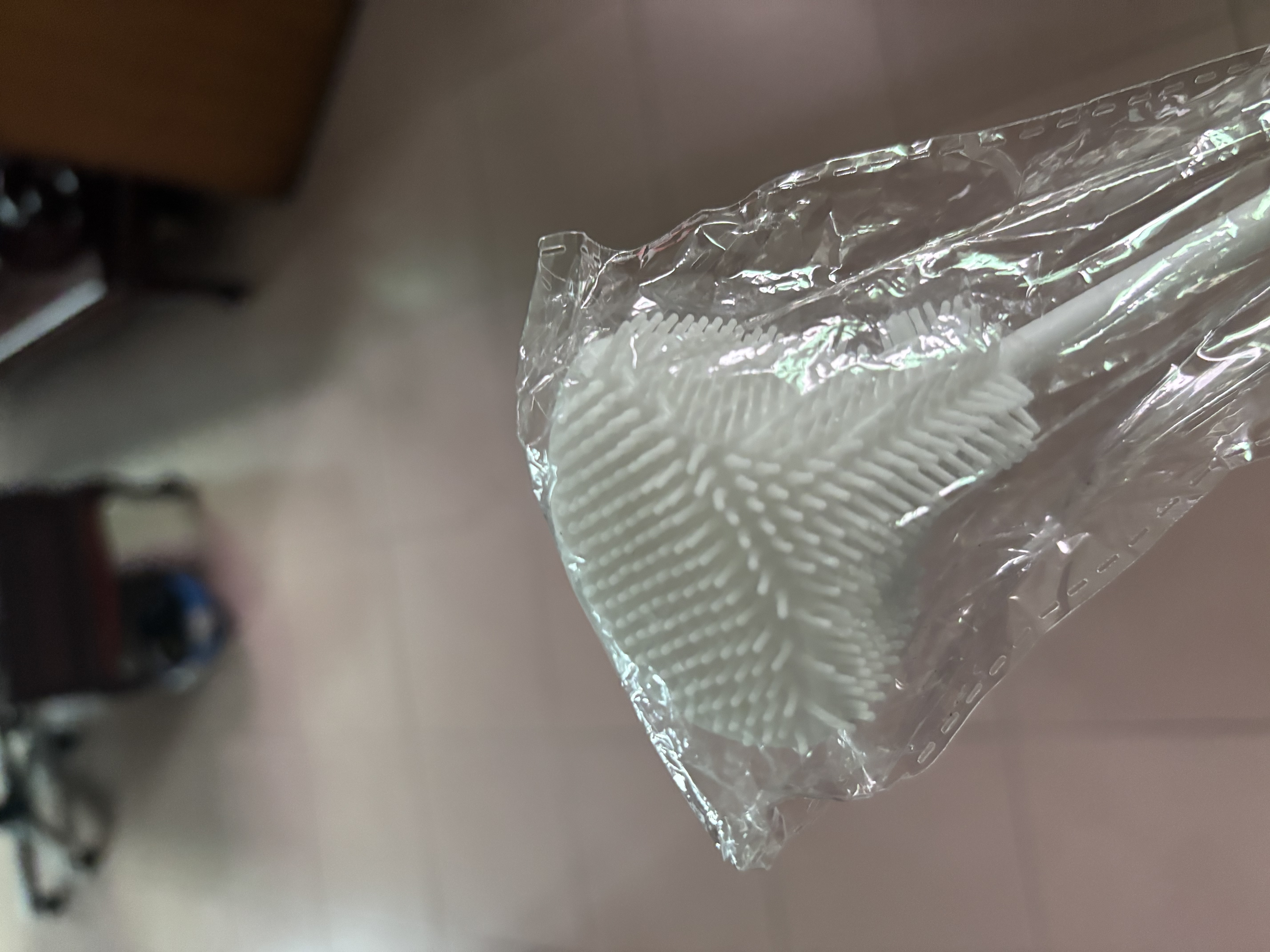 Jepoo家用保温水杯刷洗洗刷子清洁死角神器硅胶杯无长柄奶瓶刷子小杯子 一个装 实拍图