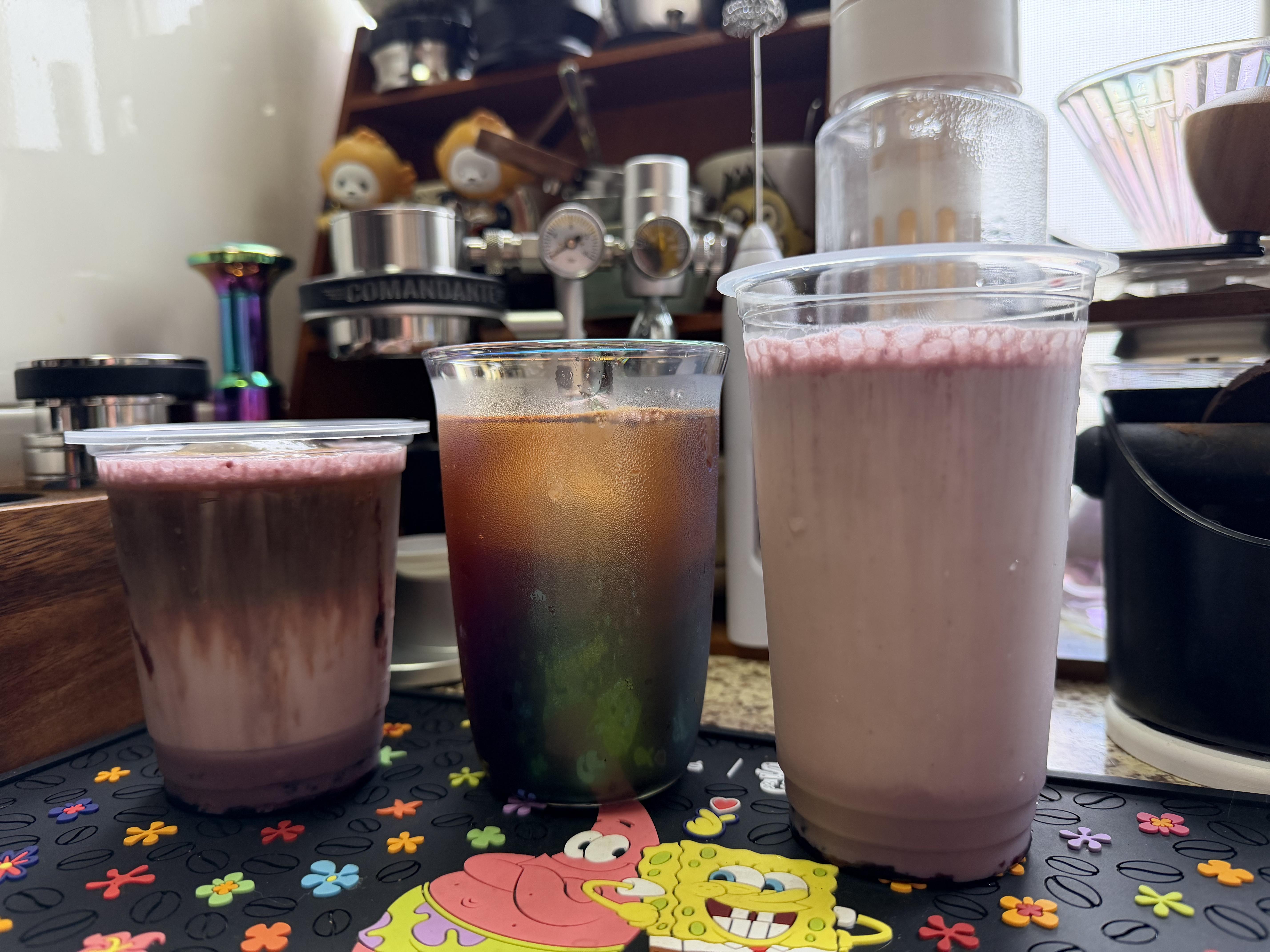 美丽雅奶茶杯套装一次性饮料杯400ml*20套 独立装粗吸管100支 实拍图
