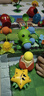 PLANTS VS ZOMBIES植物大战僵尸玩具全套装发射枪豌豆射手玩偶公仔儿童生日礼物男孩 实拍图